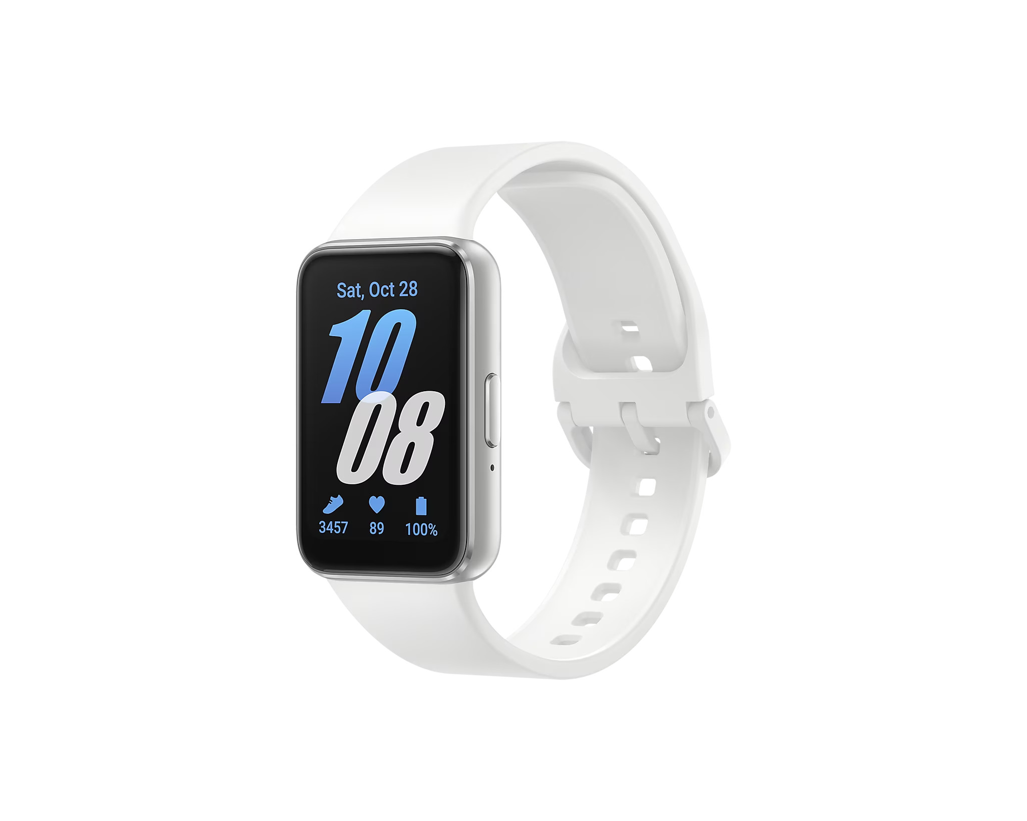 Samsung Galaxy Fit3/ 40mm/ Silver/ Šport Band/ Silver0 