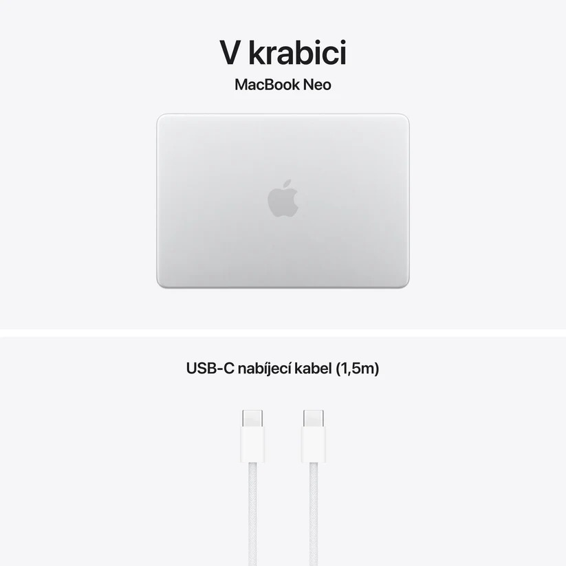 MacBook Neo 13" A18P 6C CPU/ 5C GPU/ 8G/ 256/ SK/ SLV1 