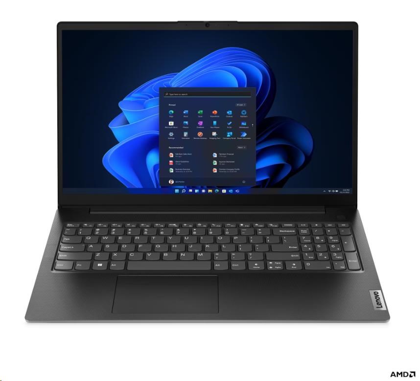 LENOVO NTB V15 G4 AMN - Ryzen 3 7320U, 15.6" FHD TN, 16GB, 512SDD, HDMI, Int. AMD Radeon 610M, BezOS, 2Y CC1 