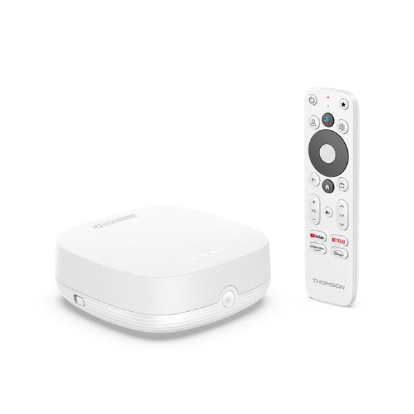 Thomson Streaming Box Plus 270W - 4K UHD, Google TV, Dolby Vision+Atmos0 