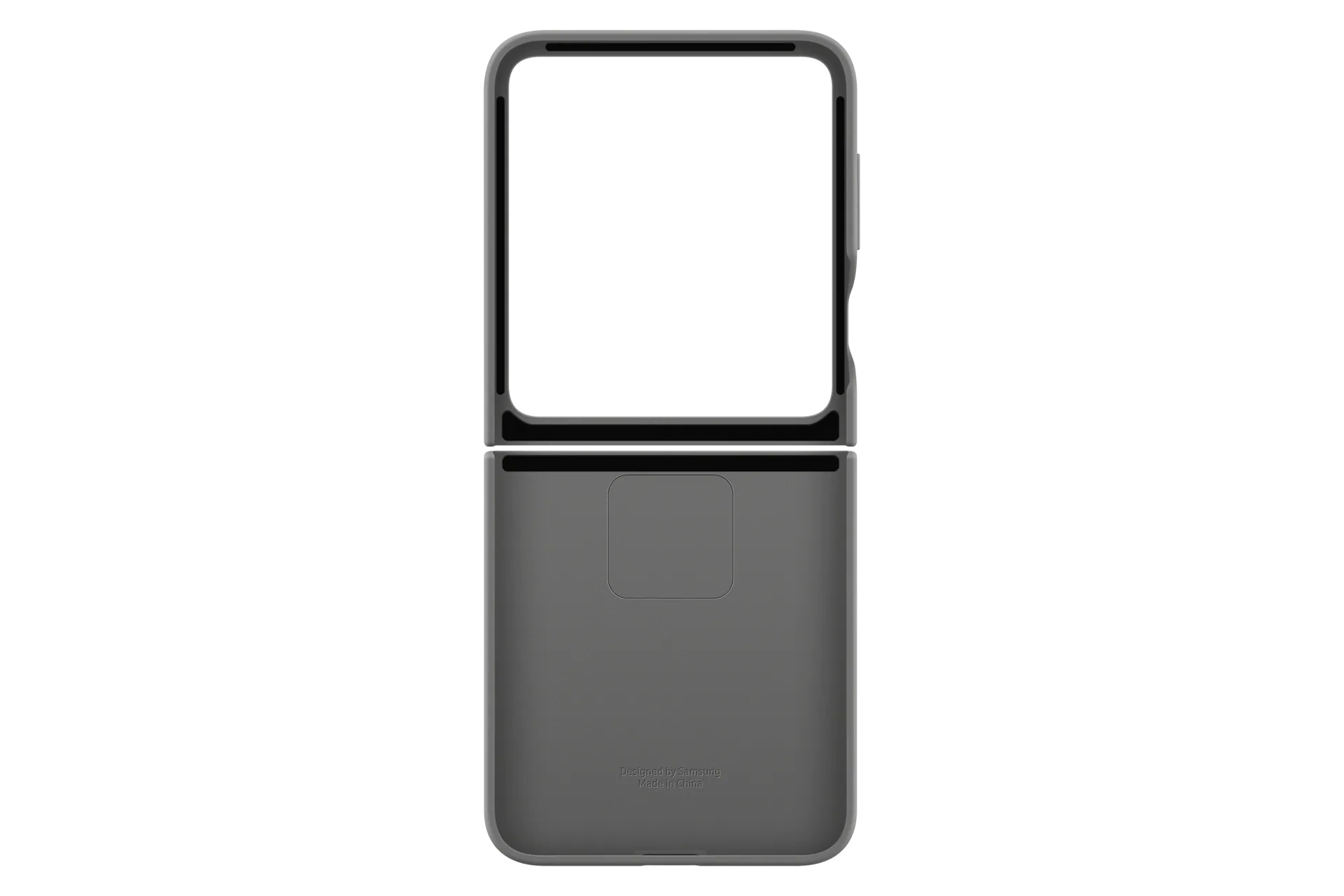 Samsung Silikónový kryt s držiakom na prst pre Z Flip6 , šedý0 