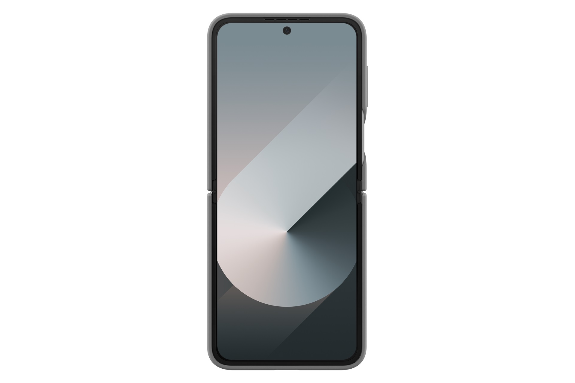 Samsung Silikónový kryt s držiakom na prst pre Z Flip6 , šedý4 