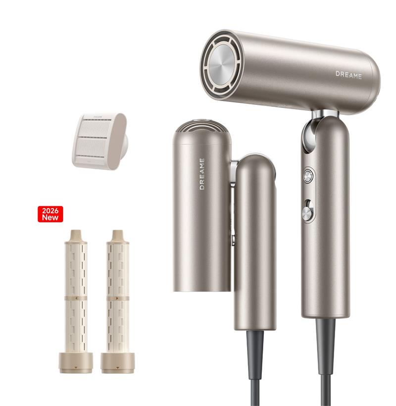 Dreame Hair Pocket Pro sušič vlasov, zlatý4 