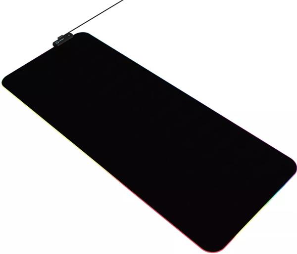 Lorgar Steller 919, podložka pod hernú myš s RGB podsvietením, veľkosť XL3 