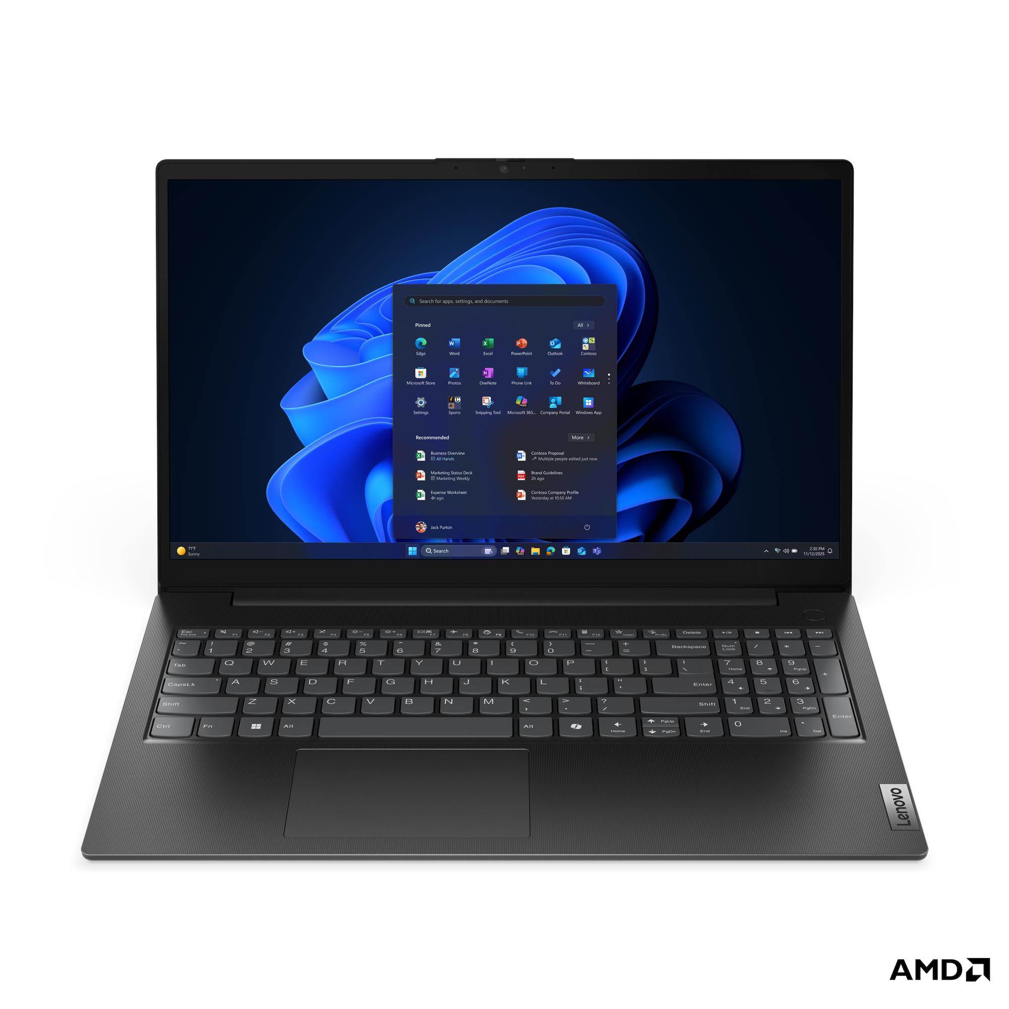 Lenovo V/ G6 ARP/ R3-110/ 15, 6"/ FHD/ 16GB/ 512GB/ AMD int/ bez OS/ Black/ 2R0 