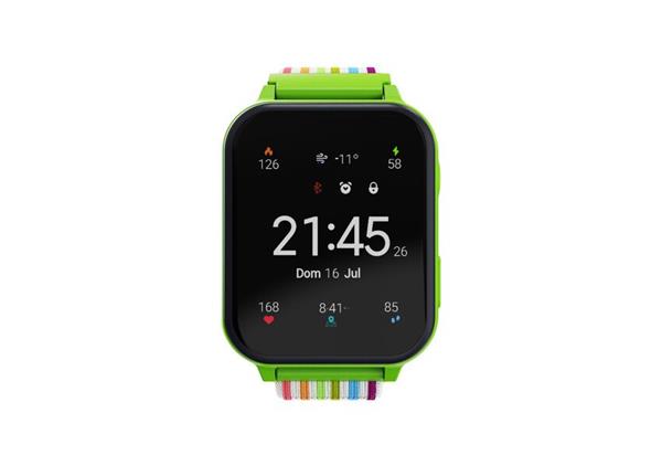 Canyon Alfie KW-37, smart hodinky pre deti, 2G, IPS displej 1,69", IP66, 512Mb, MP3, hry, kamera, zelené1 