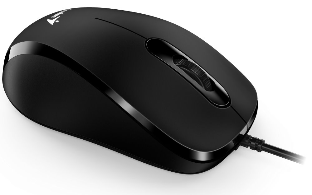 Genius DX-101/ Kancelárska/ Optická/ Pre pravákov/ 1 200 DPI/ Drôtová USB/ Čierna3 