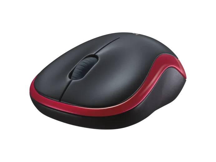 PROMO myš Logi Wireless Mouse M185, Red0 