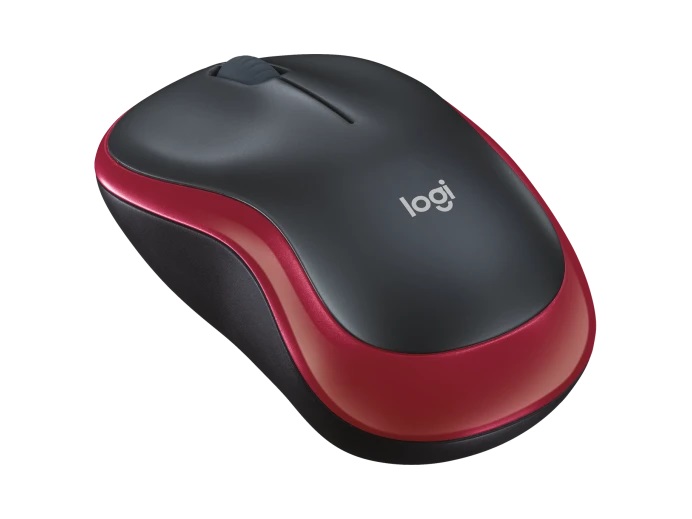PROMO myš Logi Wireless Mouse M185, Red1 
