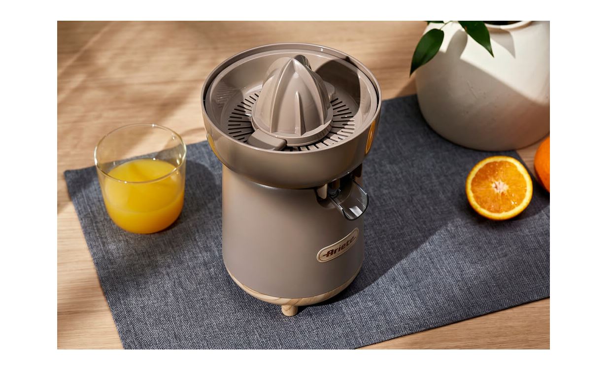Ariete Breakfast Wood Citrus Juicer 417/07, hnedošedý0 