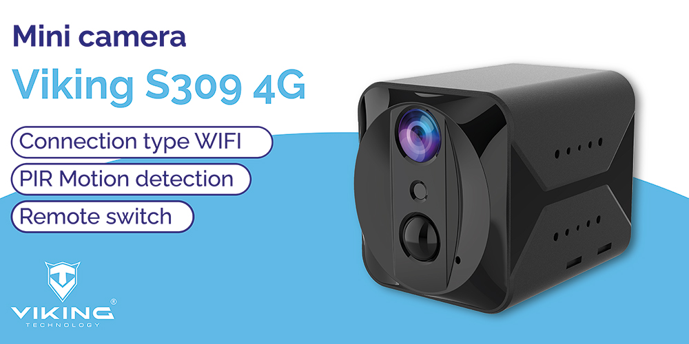 Minikamera Viking S309 4G/ 1080P/ nočné videnie/ pohybový senzor/ 2500mAh/ mobilné aplikácie11 