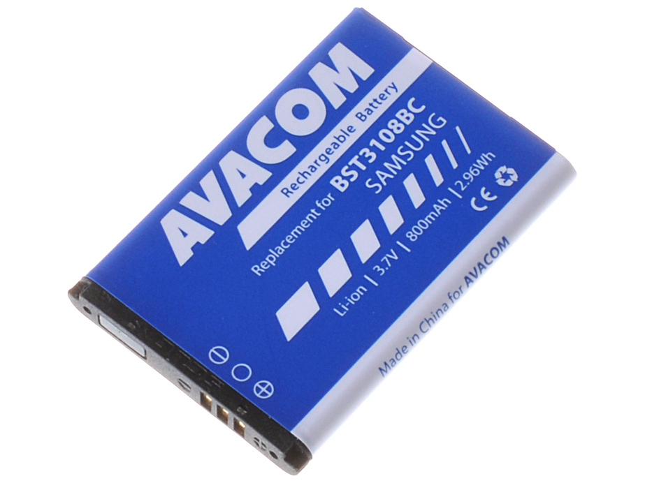 Baterie AVACOM GSSA-E900-S800A do mobilu Samsung X200, E250 Li-Ion 3, 7V 800mAh (náhrada AB463446BU)1 