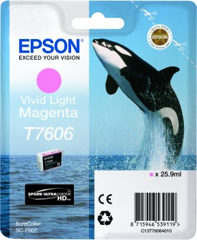Epson atrament SC-P600 vivid light magenta0 