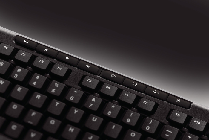 Logitech K270/ Bezdrôtová USB/ CZ- SK layout/ Čierna2 