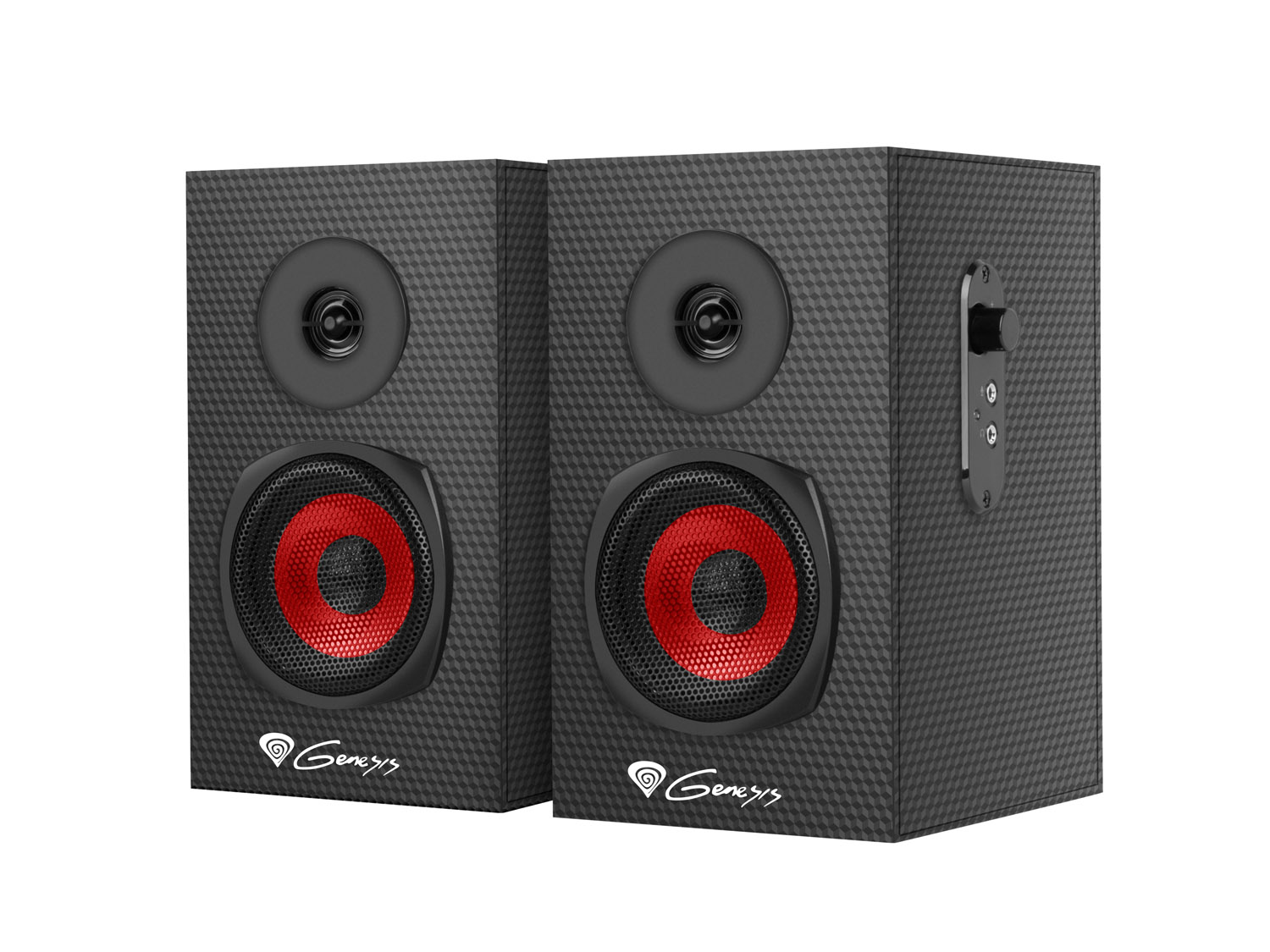 Genesis herné reproduktory HELIUM 200/ Stereo/ 20W/ Čierna-červená0 