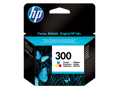HP 300 Tri-colour Ink Cartridge with Vivera Inks0 