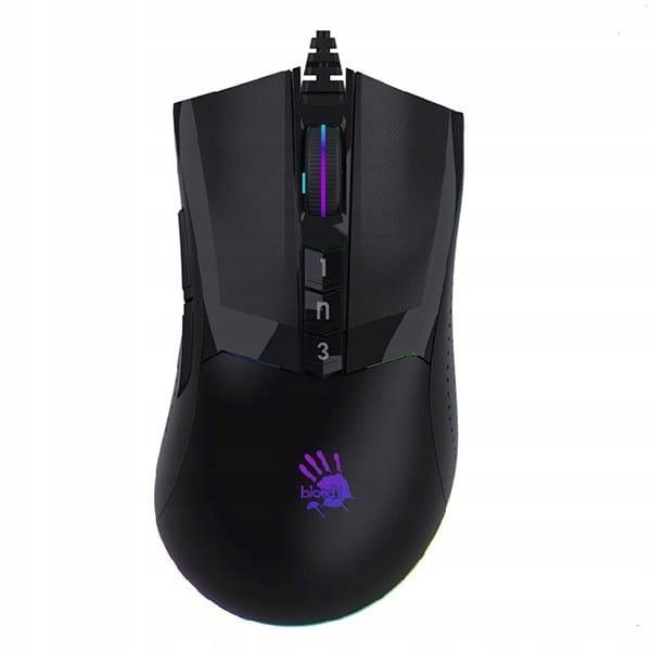 Herná myš A4tech BLOODY W90MAX,  USB,  čierna