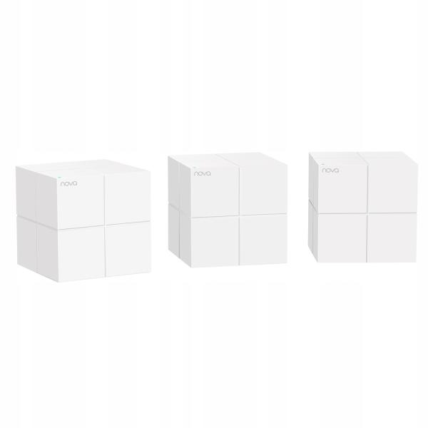 Tenda Nova MW6 (3-pack) WiFi AC1200 Mesh Gigabit systém, MU-MIMO, 6x GLAN/ GWAN, SMART CZ aplikácie3