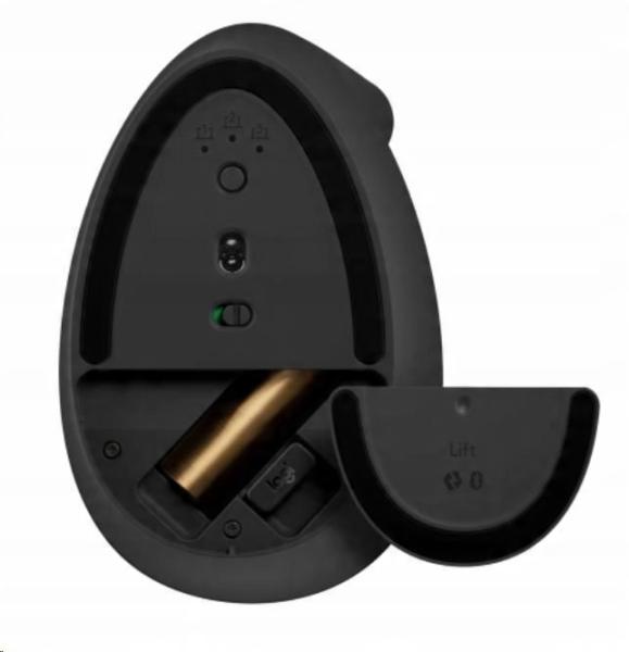 Logitech Wireless Mouse Lift for Business,  graphite /  black4