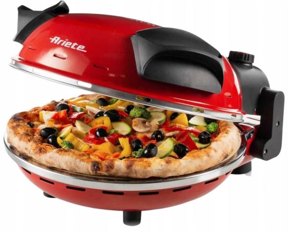 Ariete Pizza in 4 &quot;minutes 909, červená
