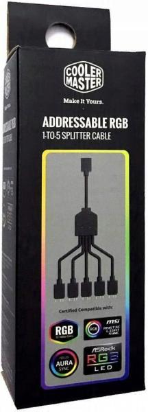Cooler Master Rozbočovací kabel ARGB 1 to 52