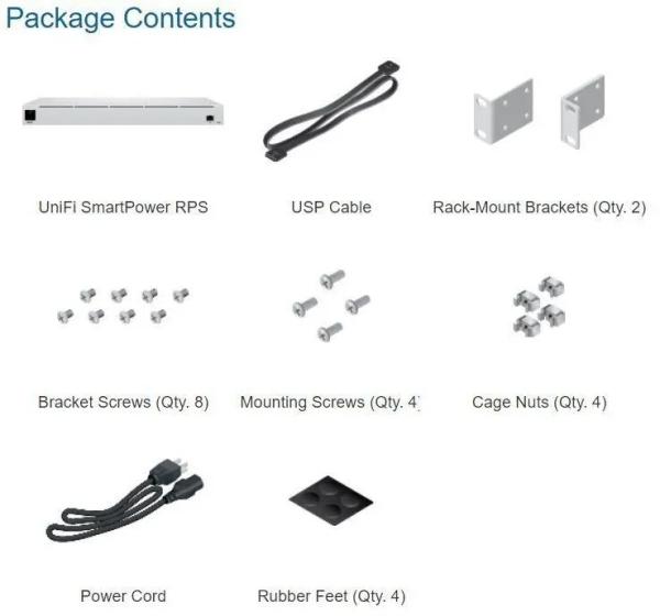 Ubiquiti UniFi SmartPower Redundant Power System, USP-RPS4