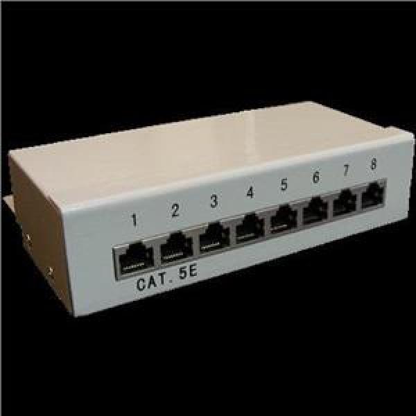 Patch panel Box 8-port Cat5E STP na stenu