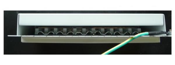 Patch panel Box 8-port Cat5E STP na stenu2