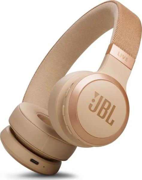 JBL Live 670NC, béžové