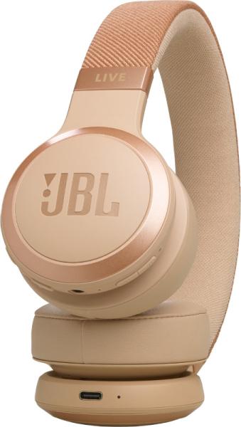 JBL Live 670NC, béžové4