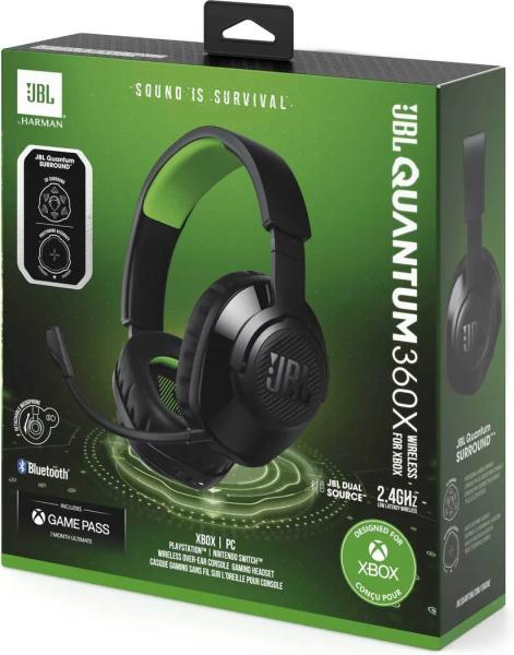 JBL Quantum 360X Wireless Xbox, čierne6