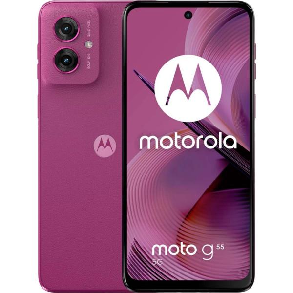 Motorola Moto G55 8GB/256GB, fialová1