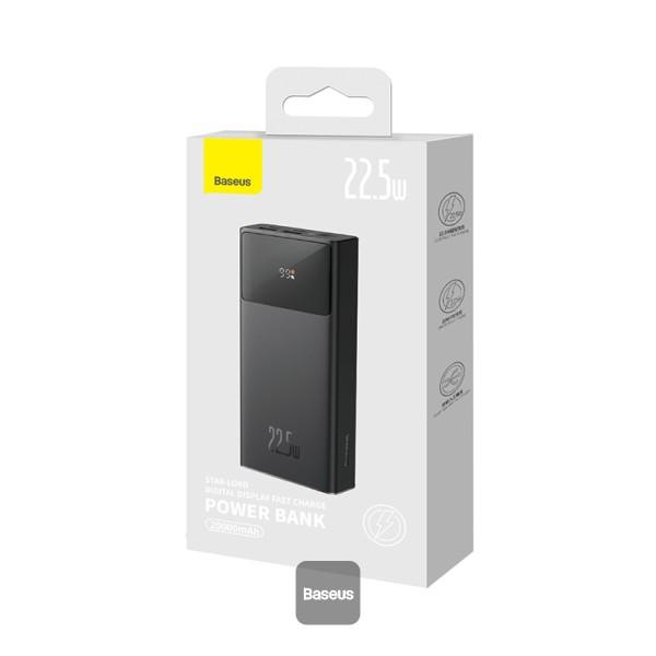 Baseus power banka Star-Lord 30000 mAh 22, 5 W USB/ USB-C čierna6