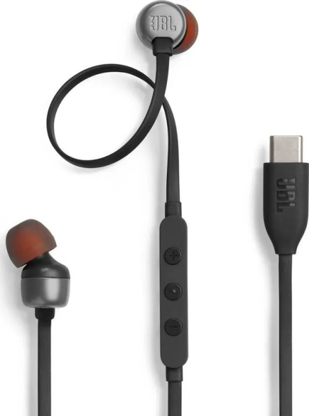 Sluchadla JBL TUNE 310 USB-C Čierne