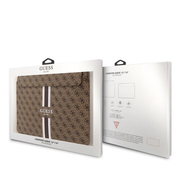 Taška Guess 13/14&quot; hnedá2