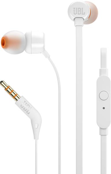 Sluchadla JBL T110 White5