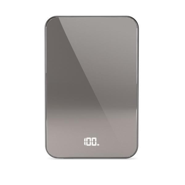 Epico 5000mAh Alu Mag+ powerbanka EM45 - titánová2