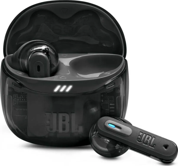 JBL Tune Flex 2 Ghost Black slúchadlá