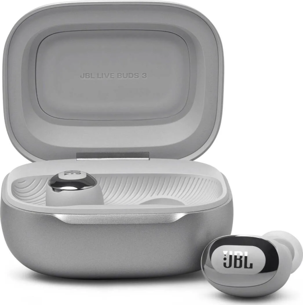 Slúchadlá JBL Live Buds 3 Silver1