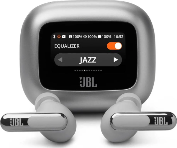 Slúchadlá JBL Live Beam 3 Silver