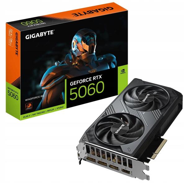 GIGABYTE GeForce RTX 5060 WINDFORCE/ 8GB/ GDDR7