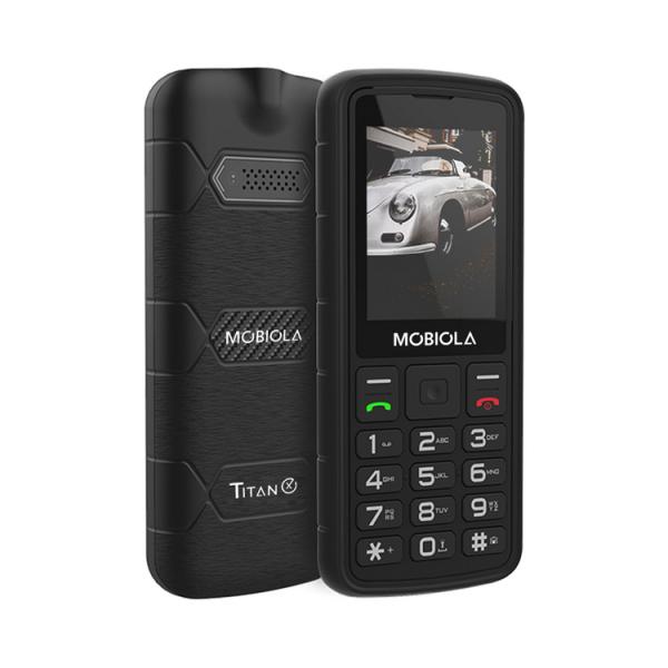 Mobil MOBIOLA MB500 TitanX, čierna