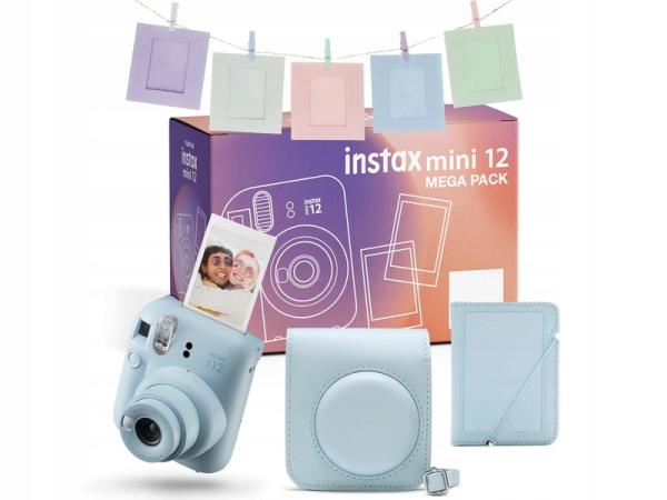 Fujifilm MINI 12 MEGA PACK modrý