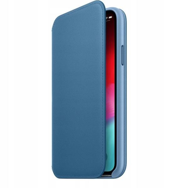 Puzdro iPhone XS Leather Folio Cape Cod Blue3