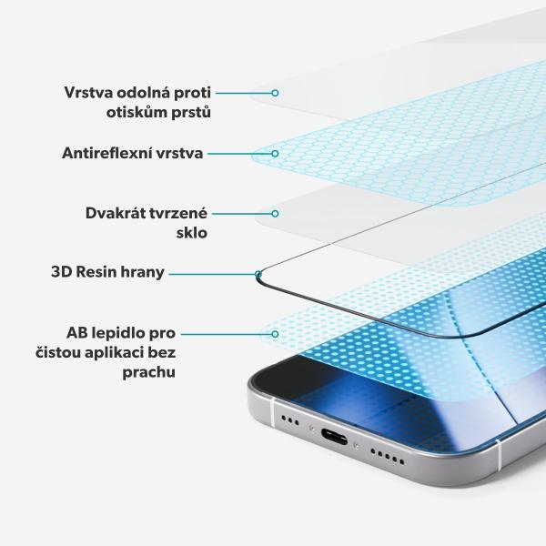 Epico AntiReflective Glass 3D iPhone 17 Pro/ 18 Pro