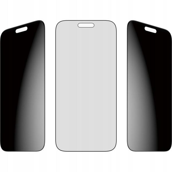 PanzerGlass ochranné sklo UWF 2-Way Privacy pre iPhone 17 Pro Max - Black Frame1