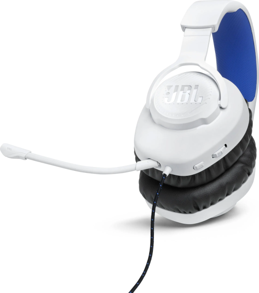 Slúchadlá JBL Quantum 100P WhiteBlue1