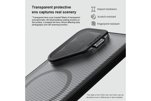 Nillkin CamShield Prop Magnetic Zadný Kryt pre Samsung Galaxy S26 Ultra Black3