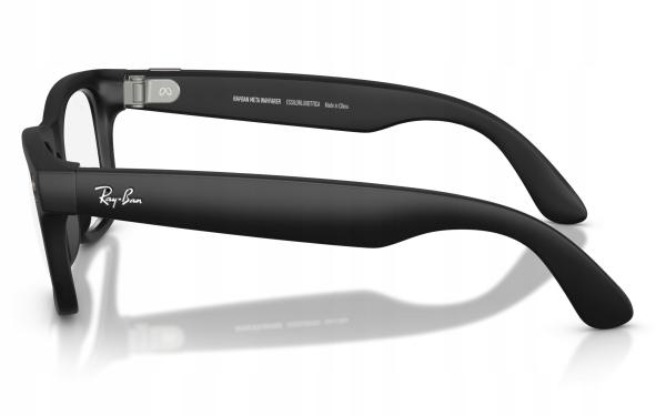 Meta Ray-Ban Gen2 Wayfarer, Matte Black, Clear5