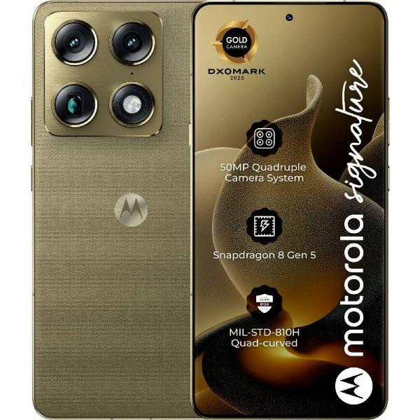Mobil Motorola Signature 16/512GB Pantone Martini Olive